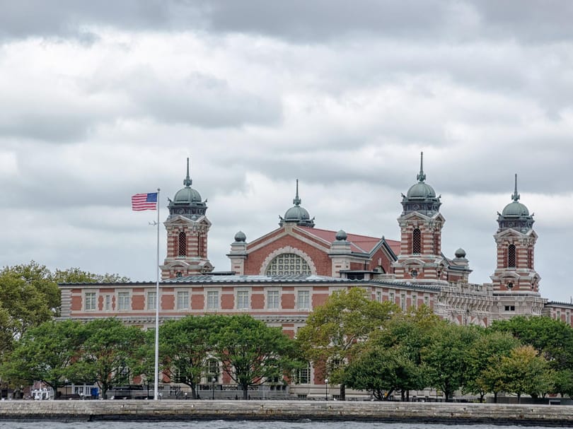 Exterior of the Ellis Island National Museum of Immigration