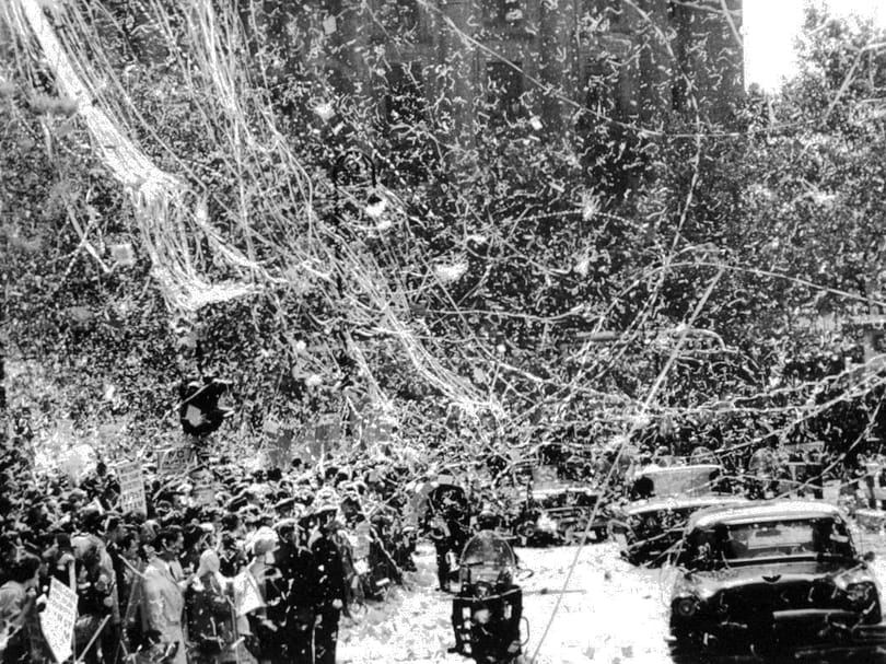 Ticker Tape Parade