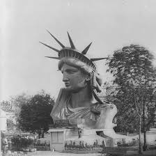 Head of the Statue of Liberty
