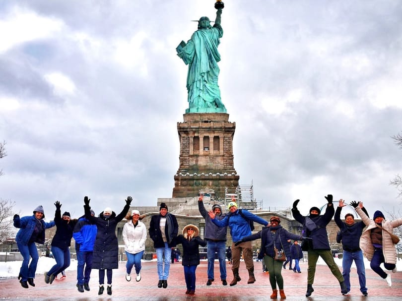 Statue of Liberty Tour Group