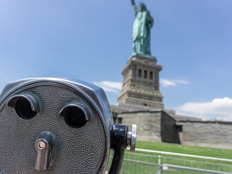 Visiting the Statue of Liberty with kids