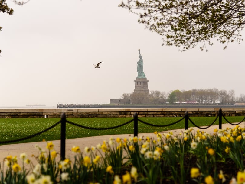 Statue of Liberty from Ellis Island