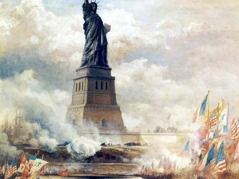 Statue of Liberty Painting