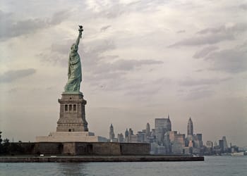 Statue of Liberty from New York Harbor