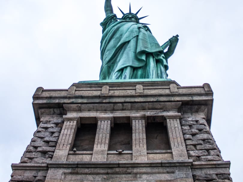 Statue of Liberty base