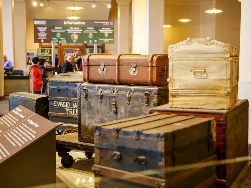 Baggage Room, Ellis Island