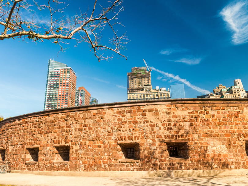 Castle Clinton at the Battery in Lower Manhattan