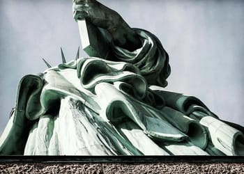 Statue of Liberty from Bottom