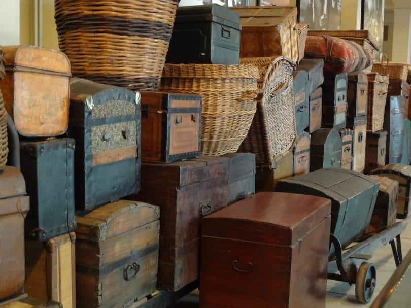 Baggage Room at Ellis Island