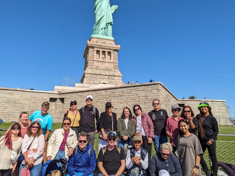 Statue of Liberty Tour Group
