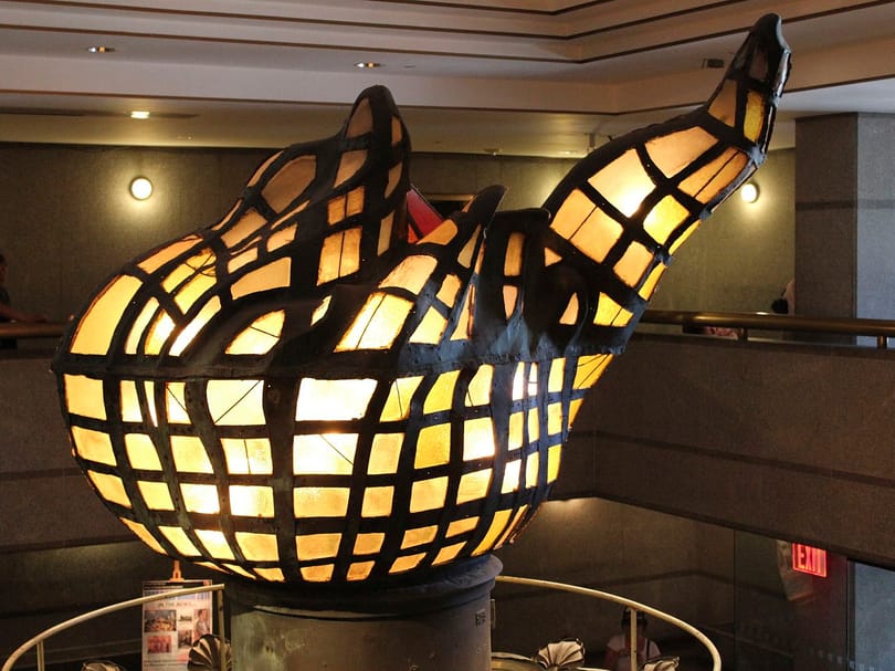 Statue of Liberty Original Torch