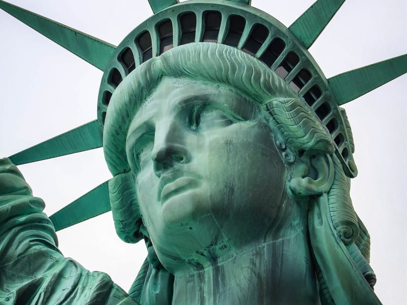 Statue of Liberty closeup