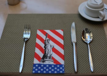 Statue of Liberty napkin