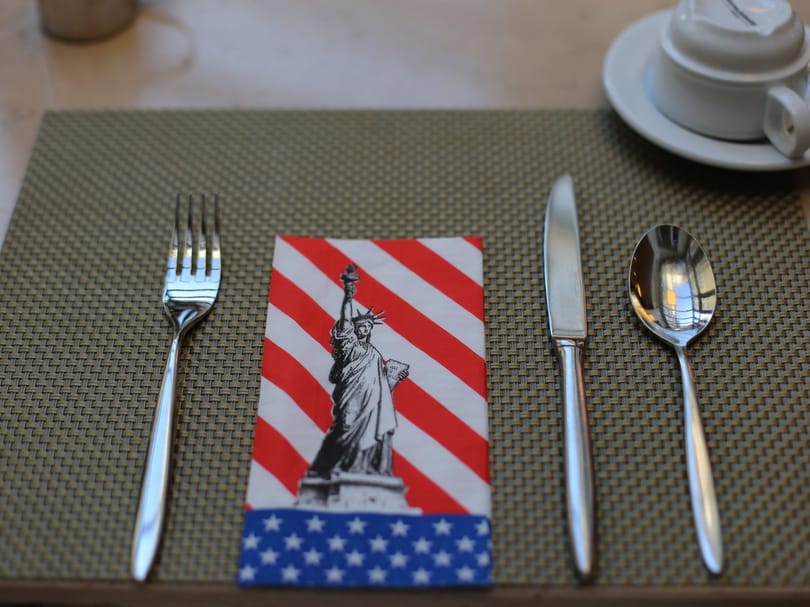 Statue of Liberty napkin