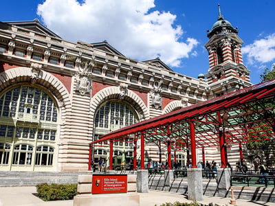 Exterior of National Museum of Immigration