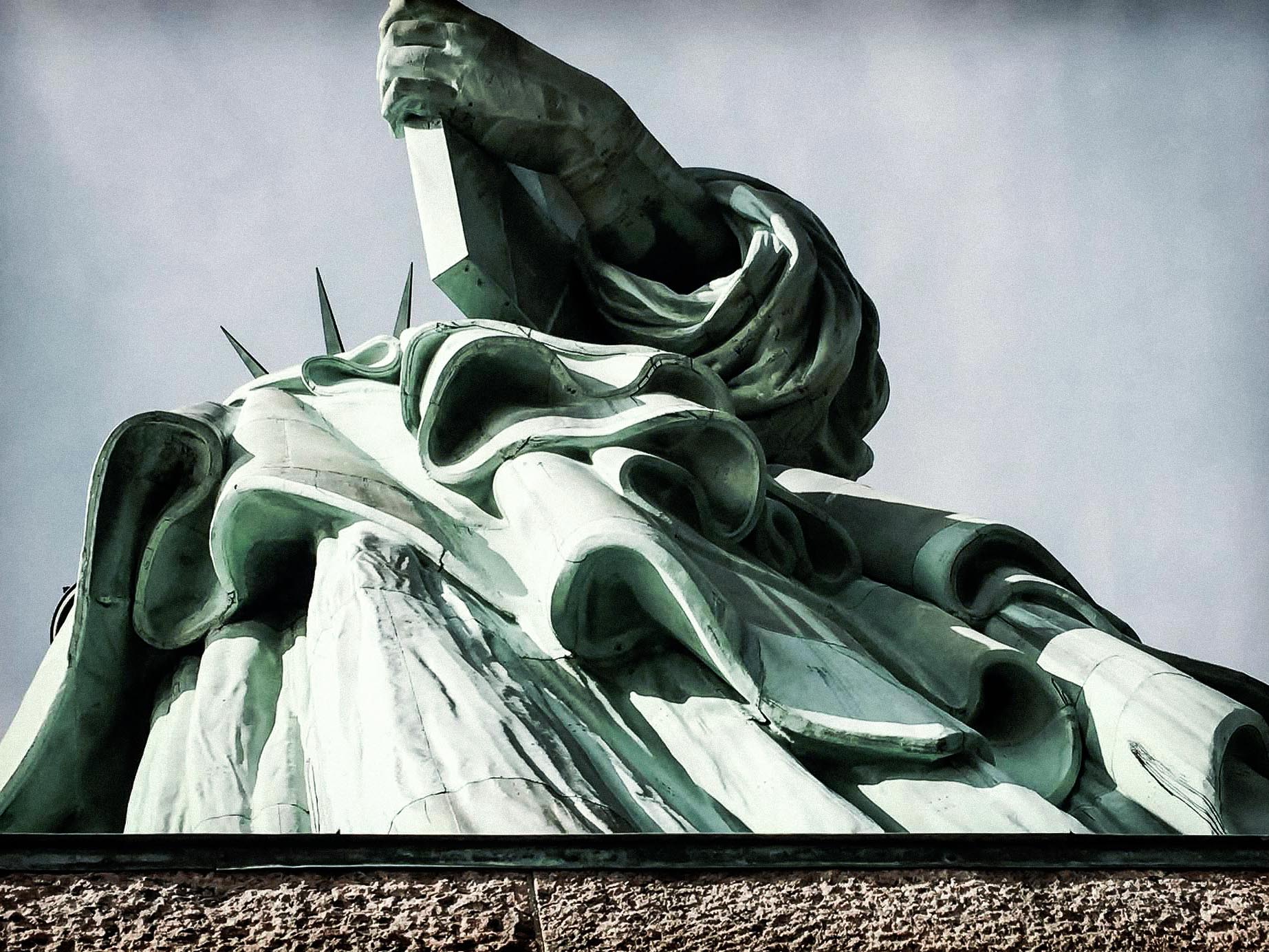 Statue of Liberty Copper Exterior