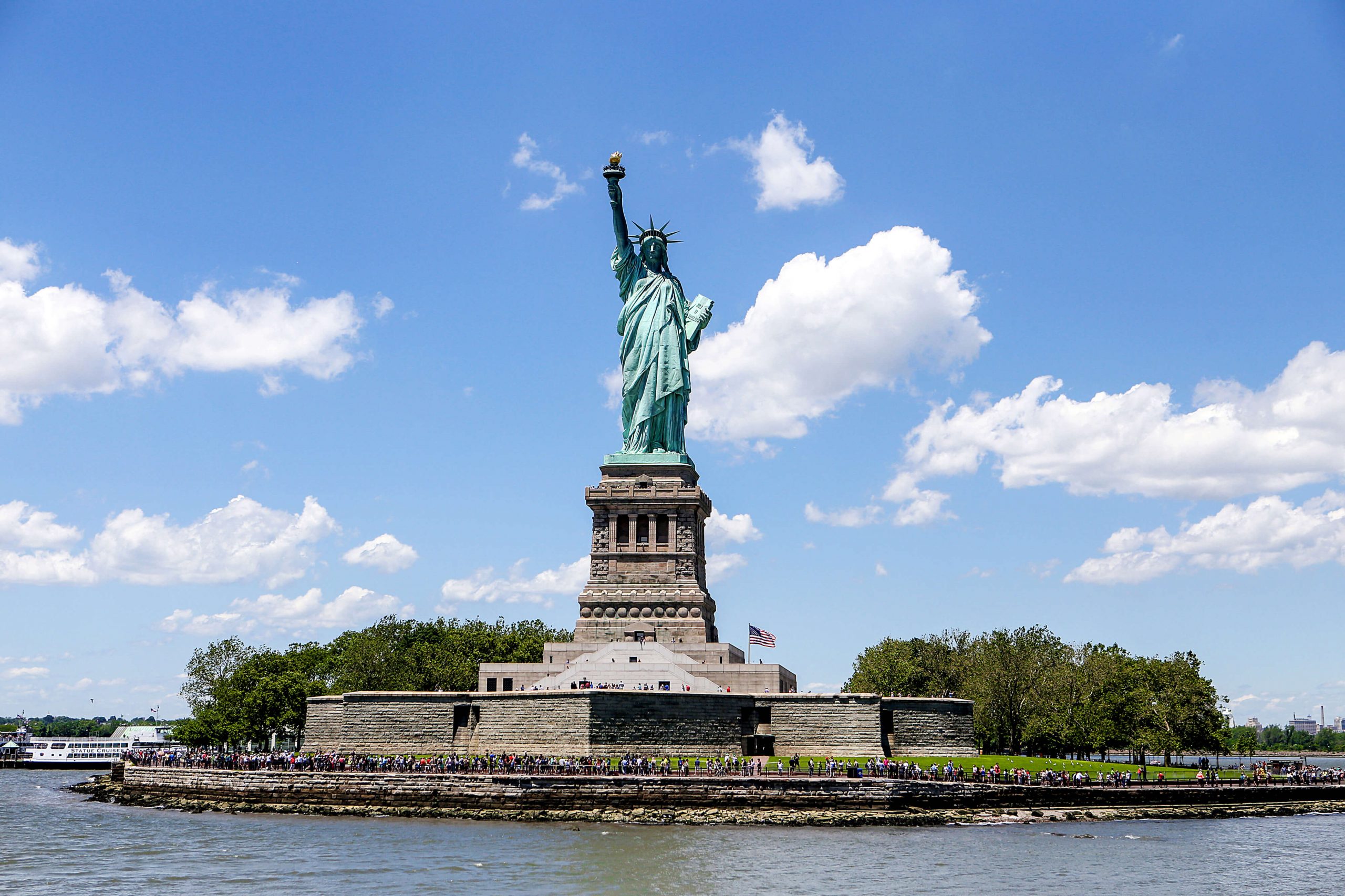 Statue of Liberty crown views