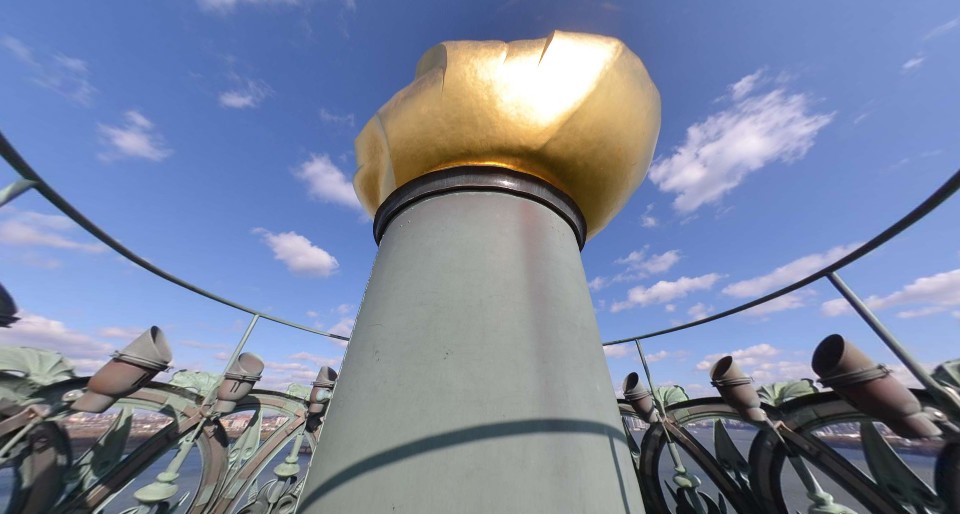 Statue of Liberty Torch Cam