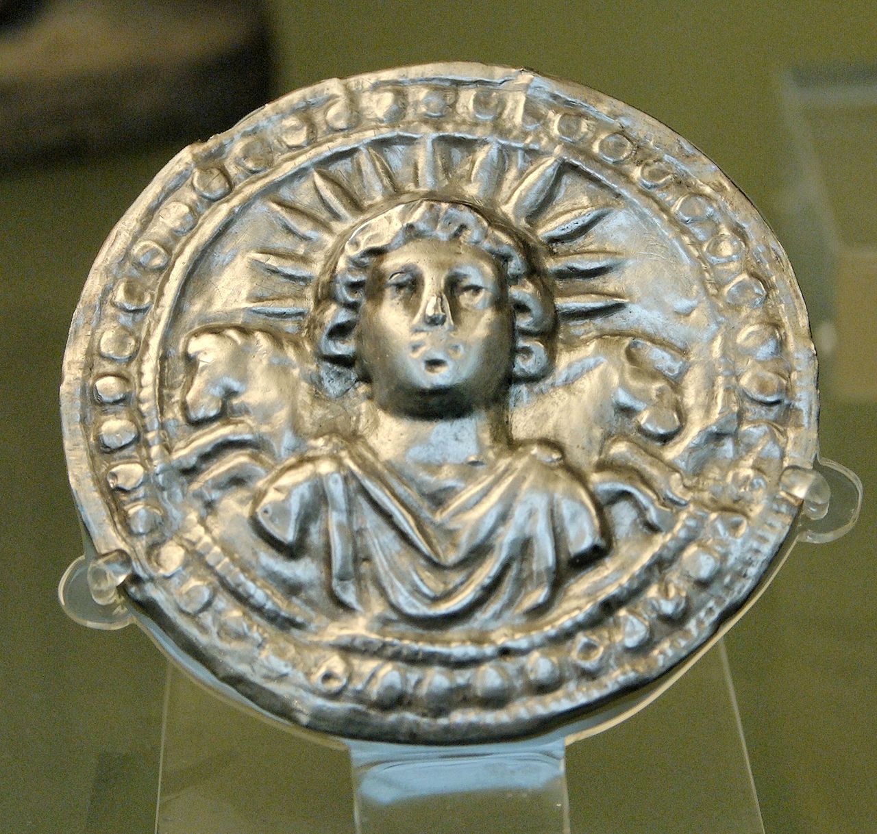 Roman goddess libertas, inspiration for the statue of liberty