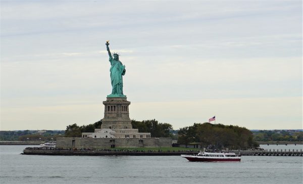 Statue of Liberty from the water