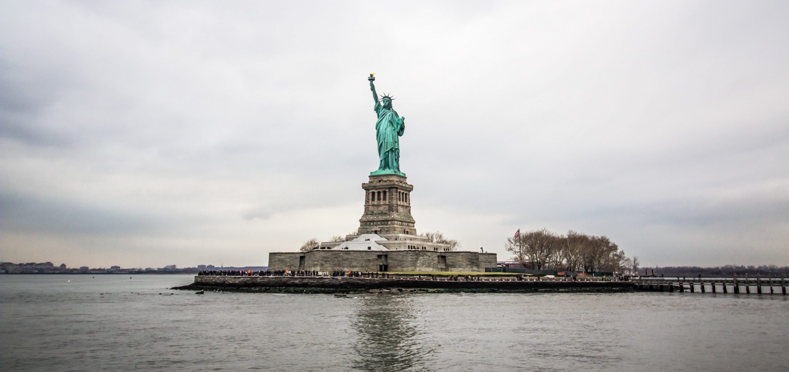 Statue of Liberty from New York Harbor