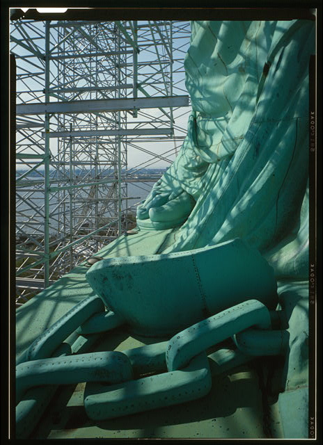 Statue of Liberty sandal