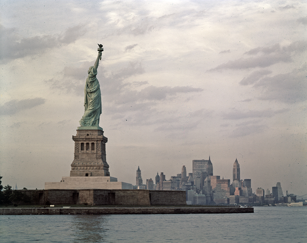 Statue of Liberty from New York Harbor