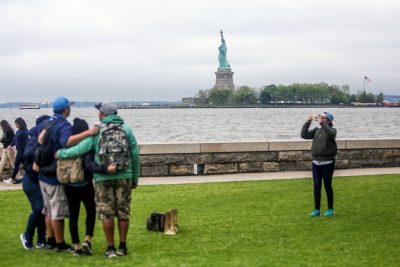 Statue of Liberty from Ellis Island