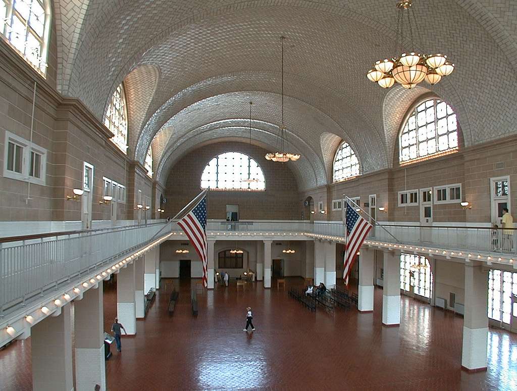 Ellis Island Registry Room