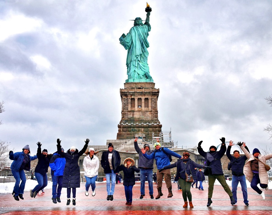 Statue of Liberty Tour Group