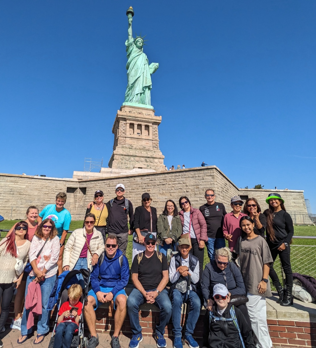 Statue of Liberty Tour Group