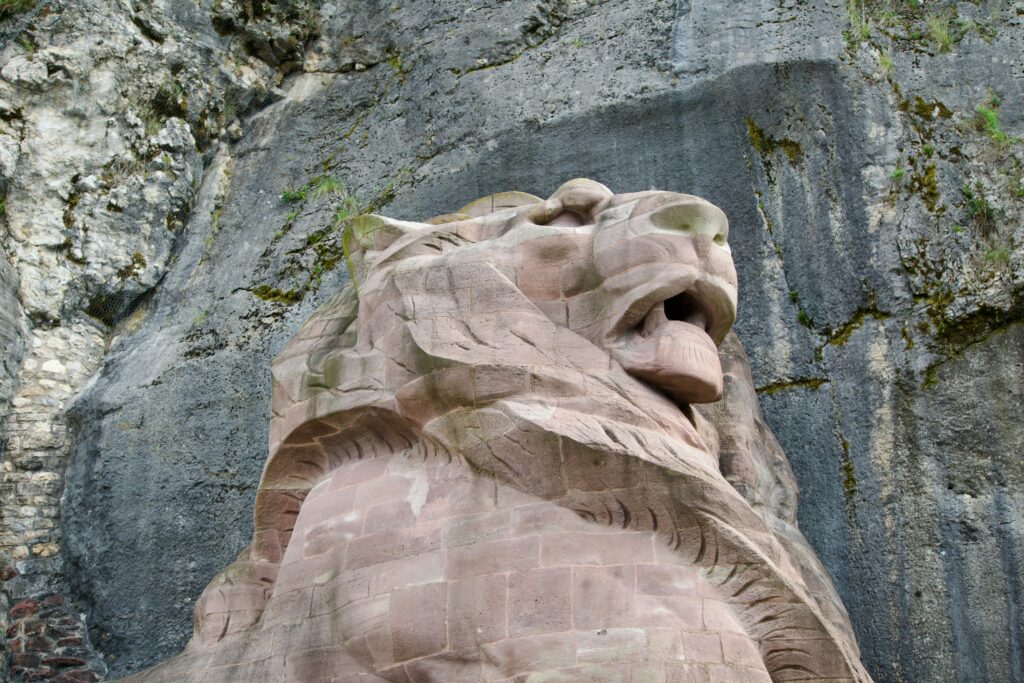 Le Lion de Bartholdi in Belfort France